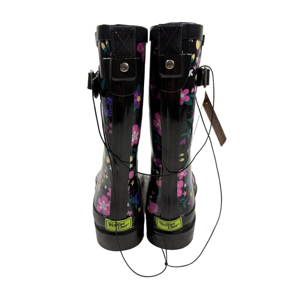 NWT Western Chief Women’s Blossom Mid Rain Boot Size 6 - Picture 4 of 6